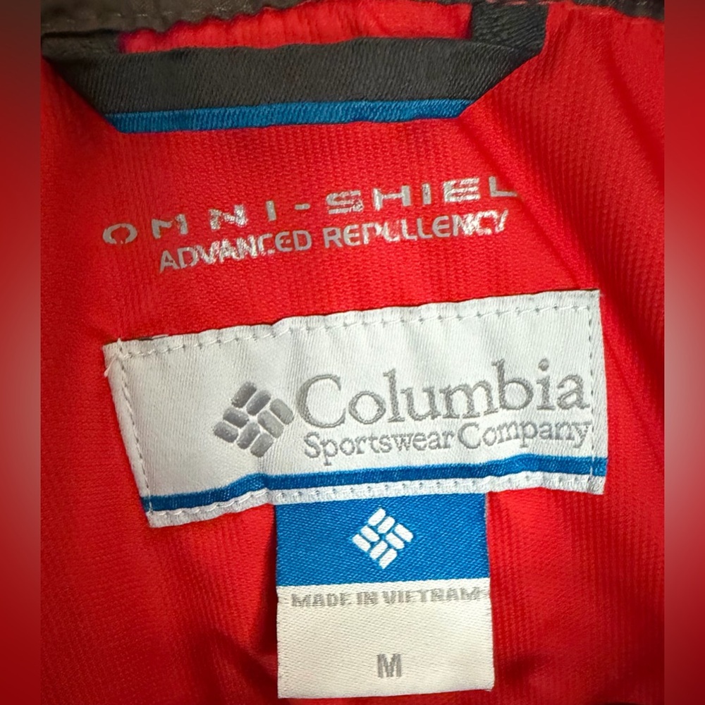 Womens Columbia "Pardon My Trench" Omni-Shield Vented Rain jacket. Sz Med - Picture 6 of 7
